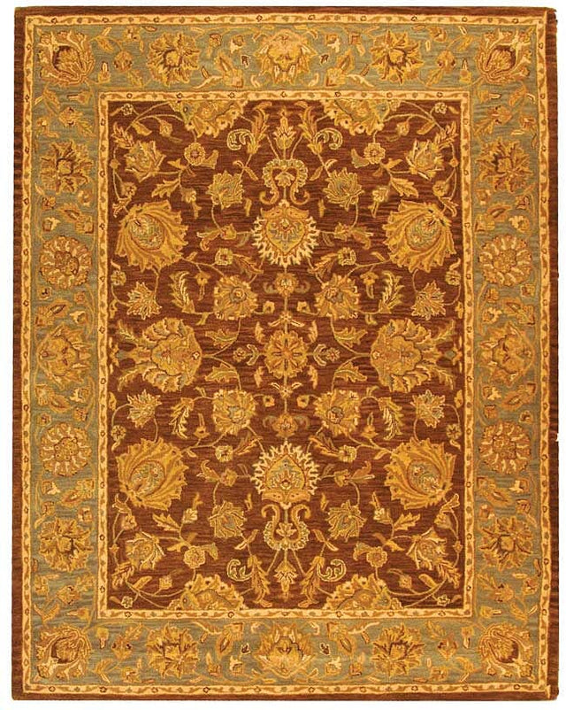 Safavieh Heritage hg343j Brown / Blue Rugs - Safavieh - hg343j - 4r
