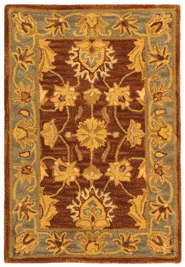 Safavieh Heritage hg343j Brown / Blue Rugs - Safavieh - hg343j - 5ov
