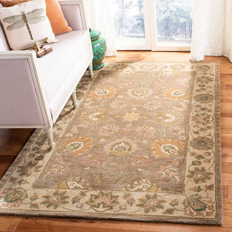 Safavieh Heritage Hg343K Brown / Ivory Rugs - Safavieh - hg343k - 2
