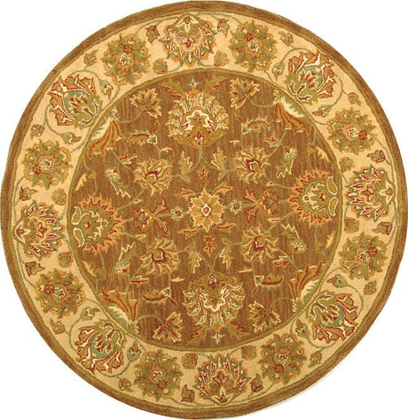 Safavieh Heritage Hg343K Brown / Ivory Rugs - Safavieh - hg343k - 4r