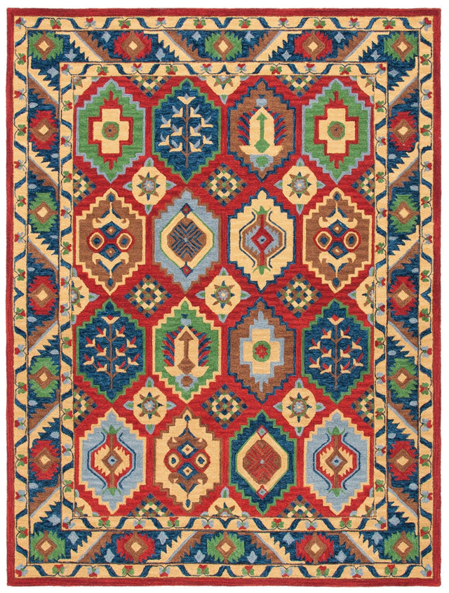 Safavieh Heritage Hg352Q Red/Gold Rugs - Safavieh - hg352q - 6r