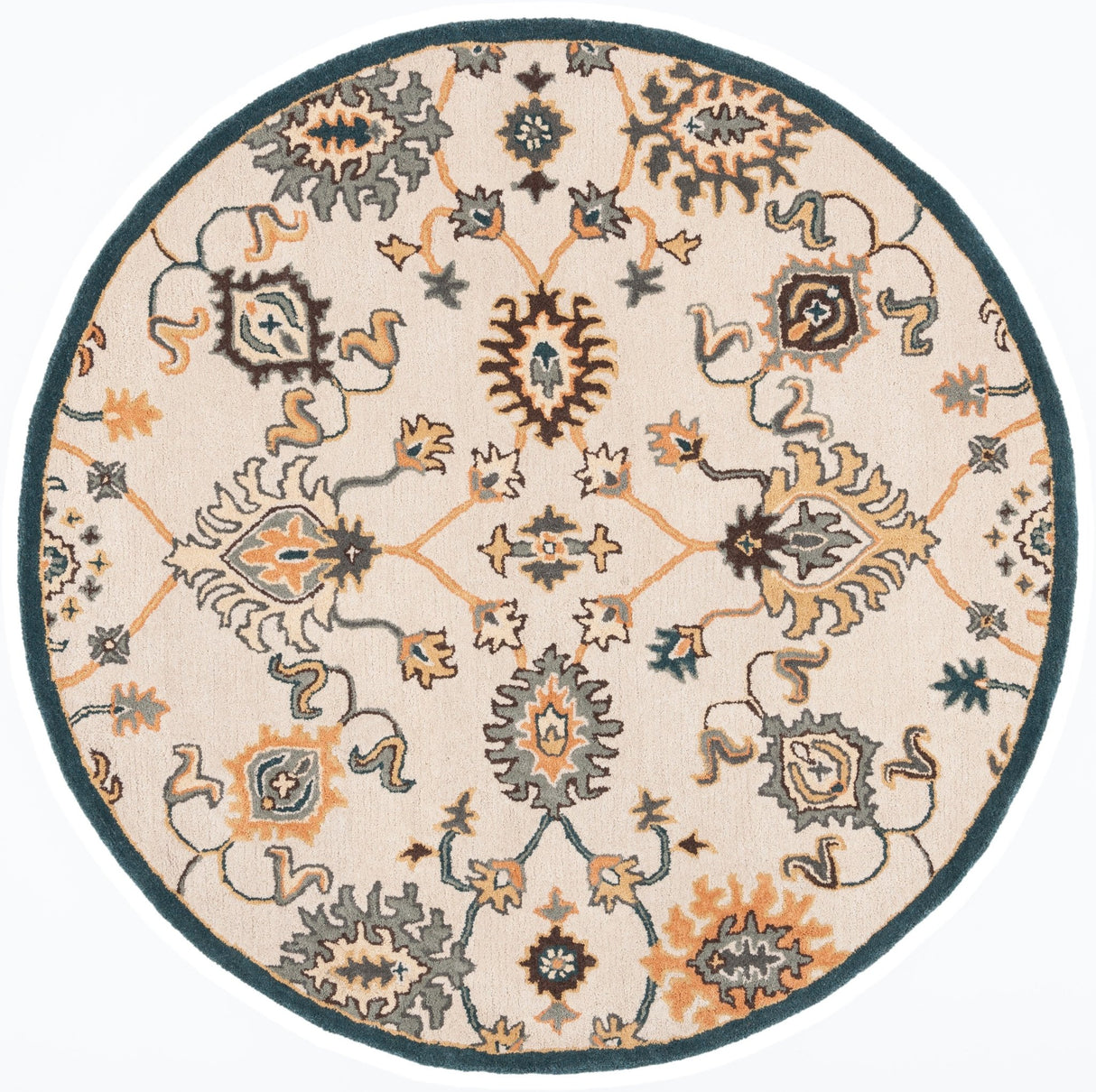 Safavieh Heritage Hg375B Beige/Ivory Rugs - Safavieh - hg375b - 6r