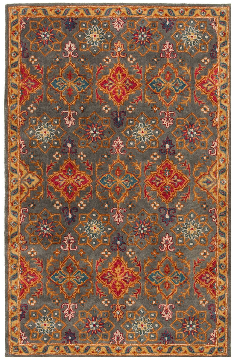Safavieh Heritage Hg415H Charcoal / Multi Rugs - Safavieh - hg415h - 3