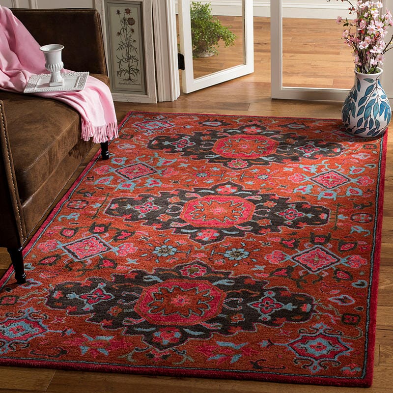 Safavieh Heritage Hg419P Rust / Multi Rugs - Safavieh - hg419p - 3