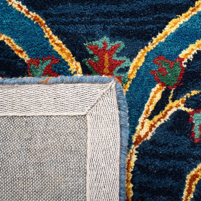 Safavieh Heritage Hg475N Navy/Yellow Rugs - Safavieh - hg475n - 6r