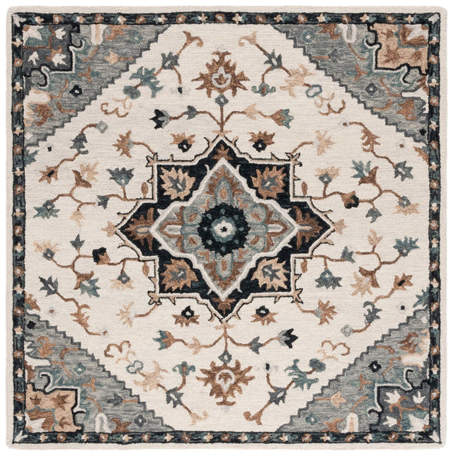 Safavieh Heritage Hg552F Ivory/Grey Rug - Safavieh - hg552f - 28