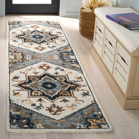 Safavieh Heritage Hg552F Ivory/Grey Rug - Safavieh - hg552f - 28