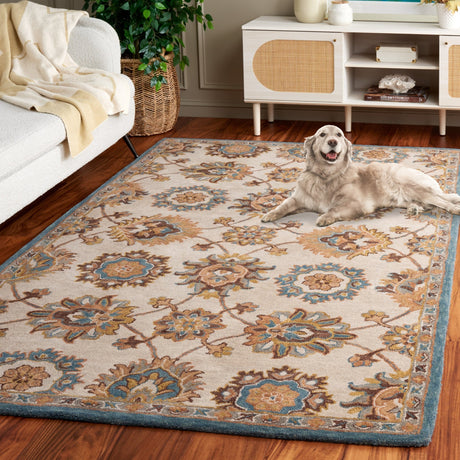 Safavieh Heritage Hg554B Beige/Ivory Rug - Safavieh - hg554b - 28