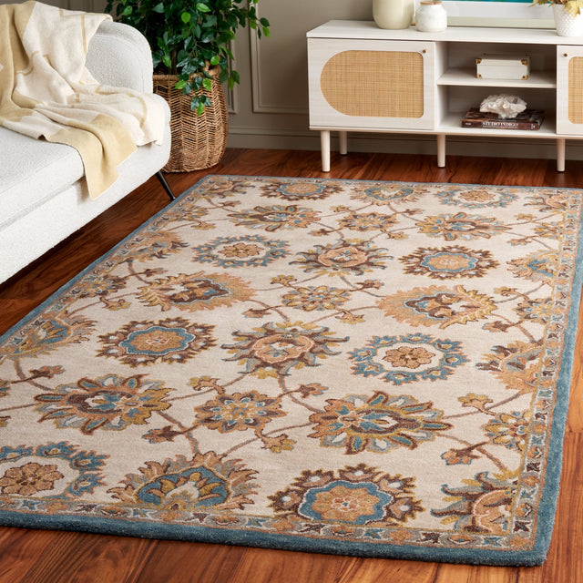 Safavieh Heritage Hg554B Beige/Ivory Rug - Safavieh - hg554b - 3