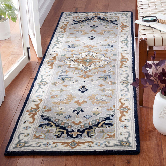 Safavieh Heritage Hg625H Grey/Navy Rug - Safavieh - hg625h - 28