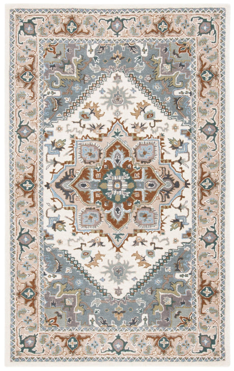 Safavieh Heritage Hg625L Ivory/Light Blue Rug - Safavieh - hg625l - 3