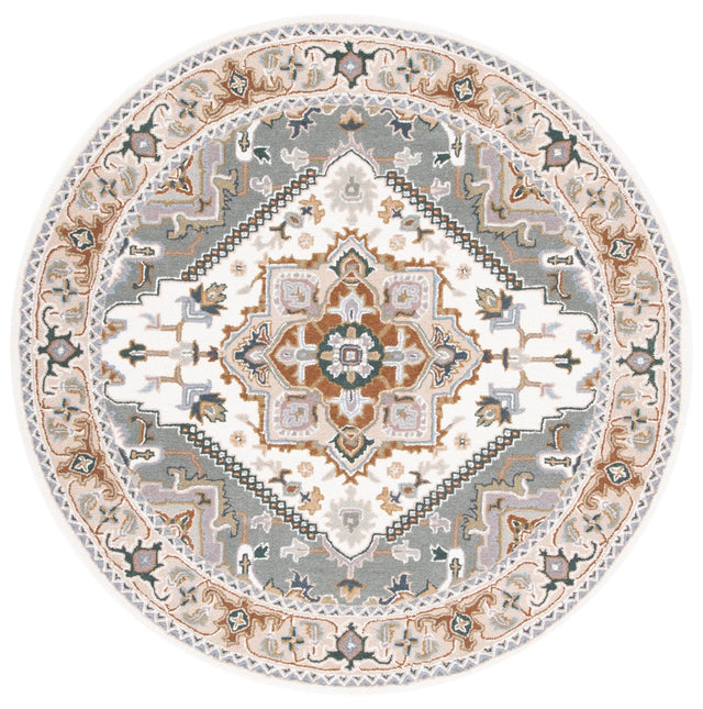 Safavieh Heritage Hg625L Ivory/Light Blue Rug - Safavieh - hg625l - 4r
