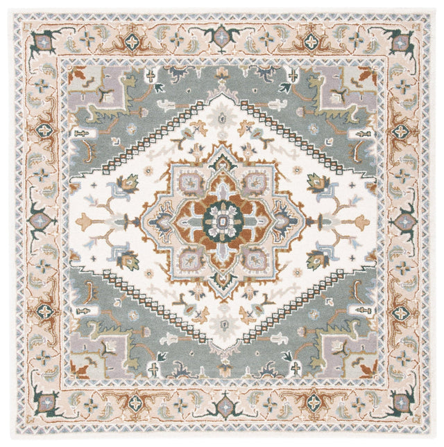 Safavieh Heritage Hg625L Ivory/Light Blue Rug - Safavieh - hg625l - 4sq