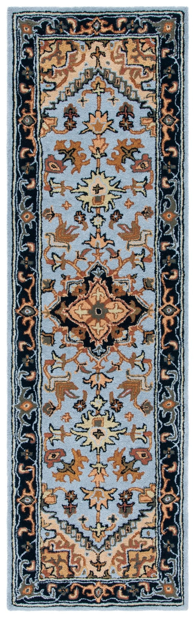 Safavieh Heritage Hg625M Blue/Light Brown Rug - Safavieh - hg625m - 26