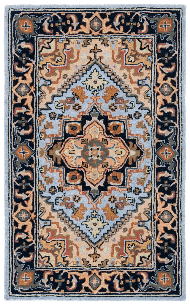 Safavieh Heritage Hg625M Blue/Light Brown Rug - Safavieh - hg625m - 4r