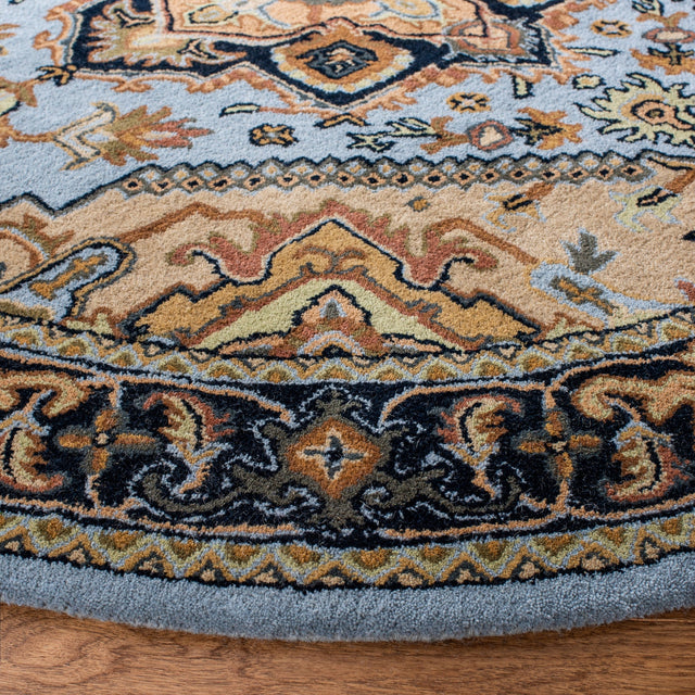 Safavieh Heritage Hg625M Blue/Light Brown Rug - Safavieh - hg625m - 4r