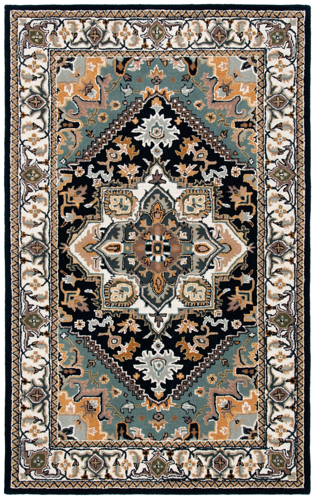 Safavieh Heritage Hg625N Navy/Ivory Rug - Safavieh - hg625n - 3