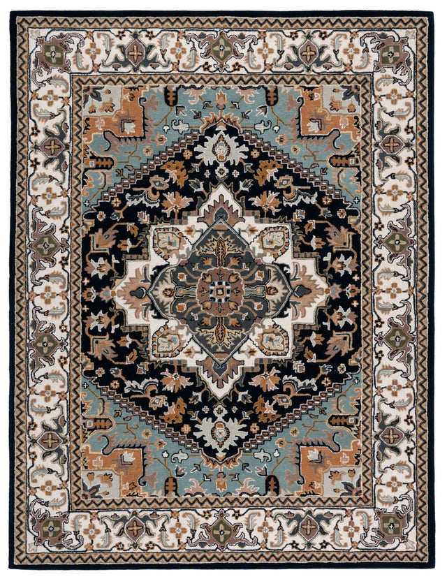 Safavieh Heritage Hg625N Navy/Ivory Rug - Safavieh - hg625n - 4r