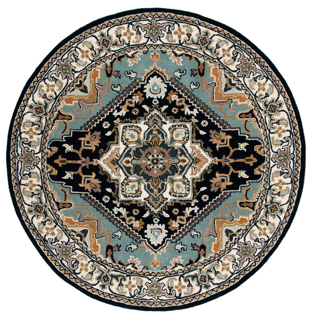 Safavieh Heritage Hg625N Navy/Ivory Rug - Safavieh - hg625n - 4r