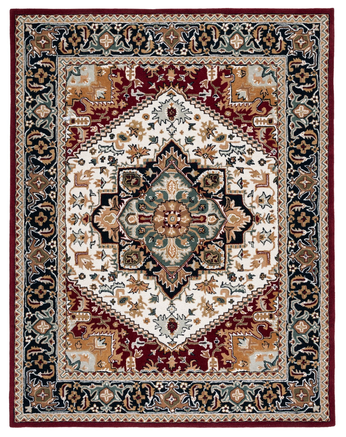 Safavieh Heritage Hg625Q Ivory/Red Rug - Safavieh - hg625q - 4r