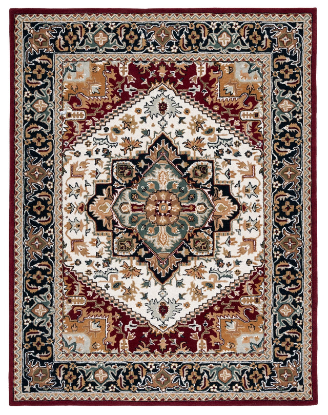 Safavieh Heritage Hg625Q Ivory/Red Rug - Safavieh - hg625q - 4r