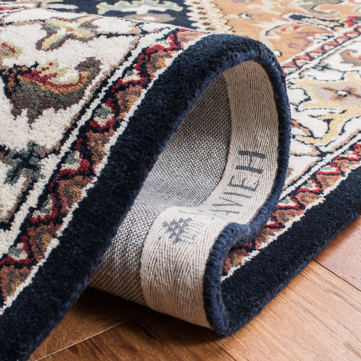 Safavieh Heritage Hg625T Navy/Brown Rug - Safavieh - hg625t - 4r