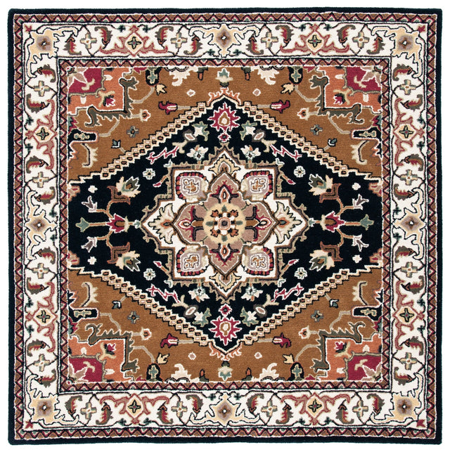 Safavieh Heritage Hg625T Navy/Brown Rug - Safavieh - hg625t - 4sq