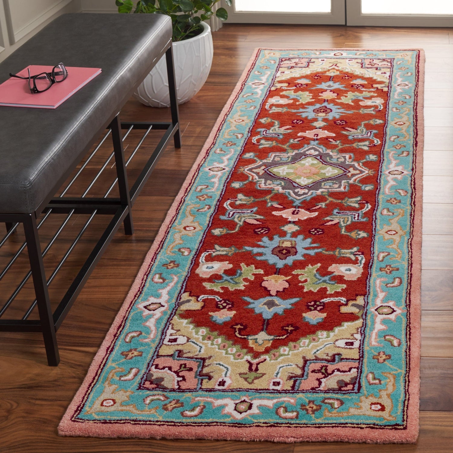 Safavieh Heritage Hg625U Red/Pink Rug - Safavieh - hg625u - 28
