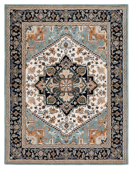 Safavieh Heritage Hg625W Grey/Green Rug - Safavieh - hg625w - 4r