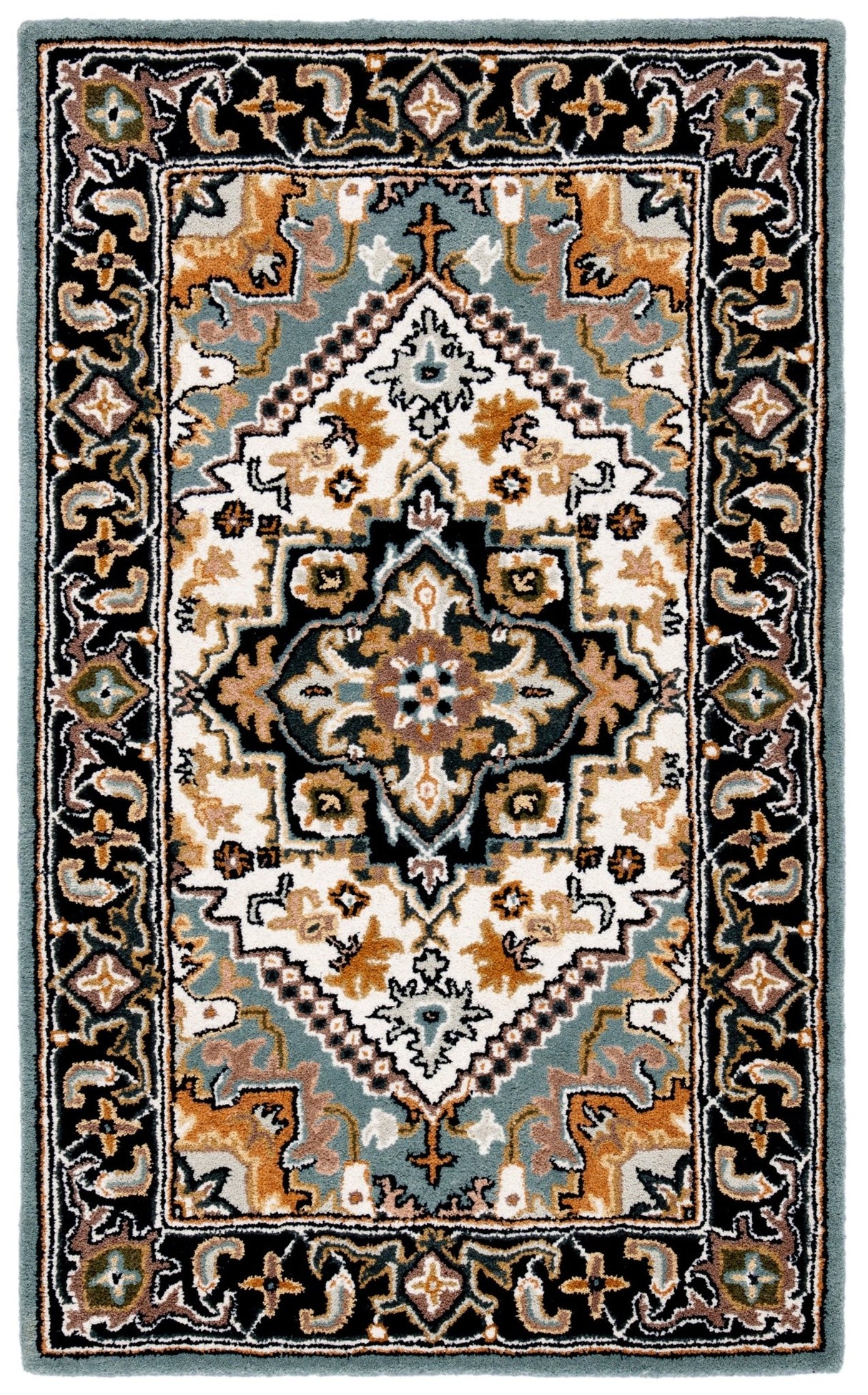 Safavieh Heritage Hg625W Light Green/Brown Rugs - Safavieh - hg625w - 6r