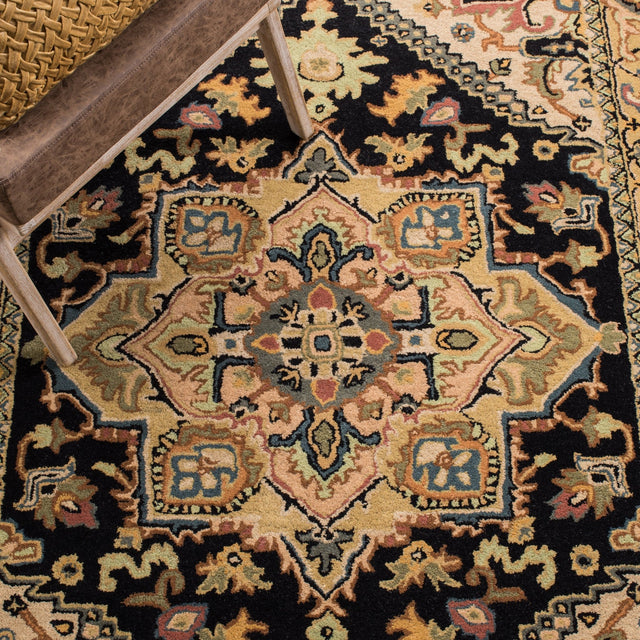 Safavieh Heritage Hg625Z Black/Gold Rug - Safavieh - hg625z - 4r