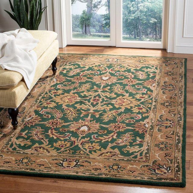 Safavieh Heritage hg628a Dark Green / Gold Rugs - Safavieh - hg628a - 2