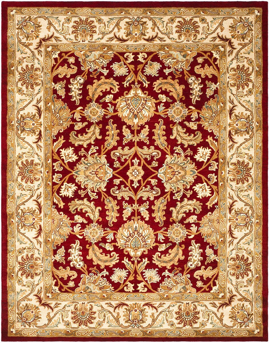 Safavieh Heritage Hg628D Red / Ivory Rugs - Safavieh - hg628d - 4r