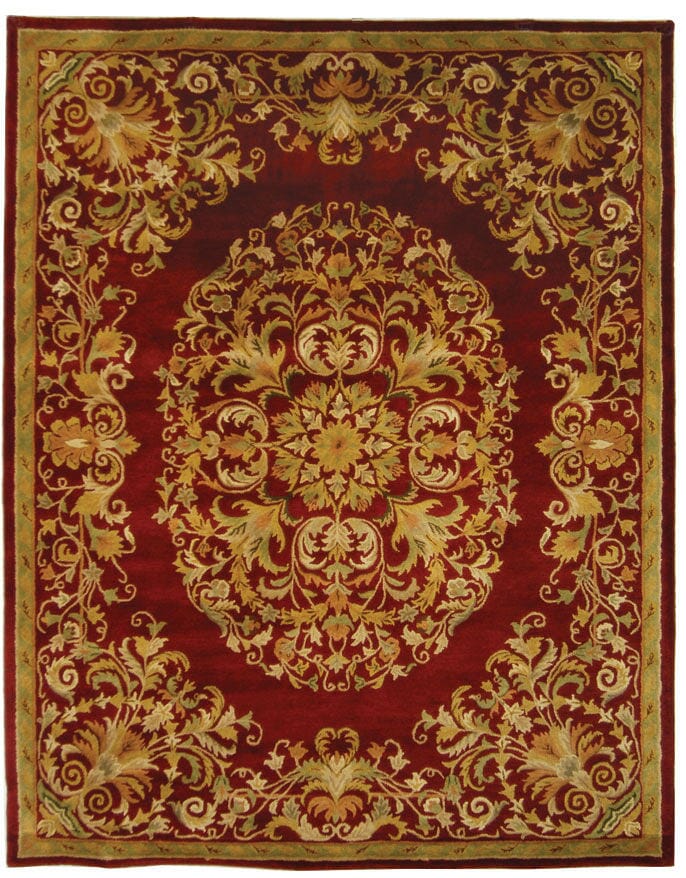 Safavieh Heritage Hg640C Red Rugs - Safavieh - hg640c - 2