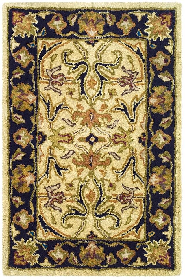 Safavieh Heritage hg644c Ivory / Black Rugs - Safavieh - hg644c - 4r