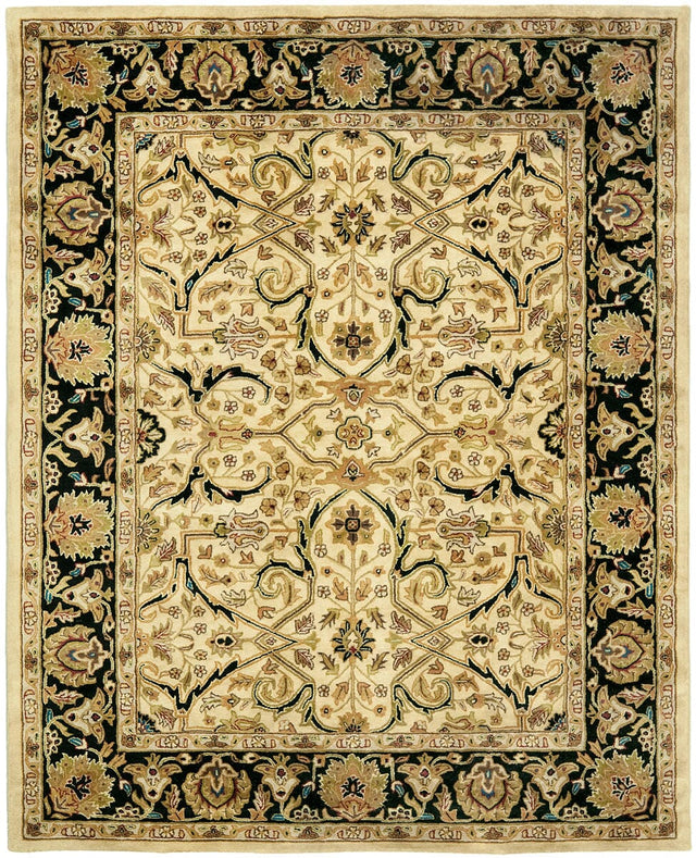 Safavieh Heritage hg644c Ivory / Black Rugs - Safavieh - hg644c - 4r