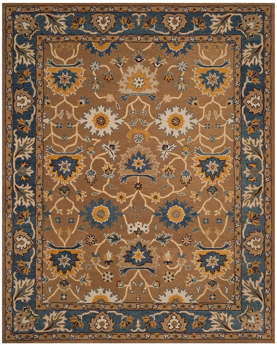 Safavieh Heritage Hg652A Camel / Blue Rugs - Safavieh - hg652a - 2
