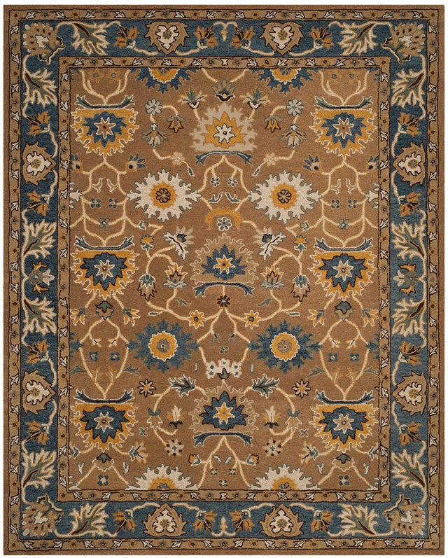 Safavieh Heritage Hg652A Camel / Blue Rugs - Safavieh - hg652a - 2