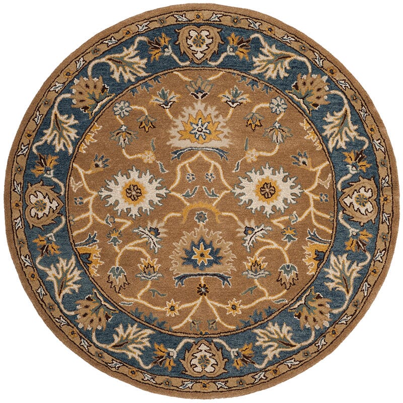 Safavieh Heritage Hg652A Camel / Blue Rugs - Safavieh - hg652a - 2