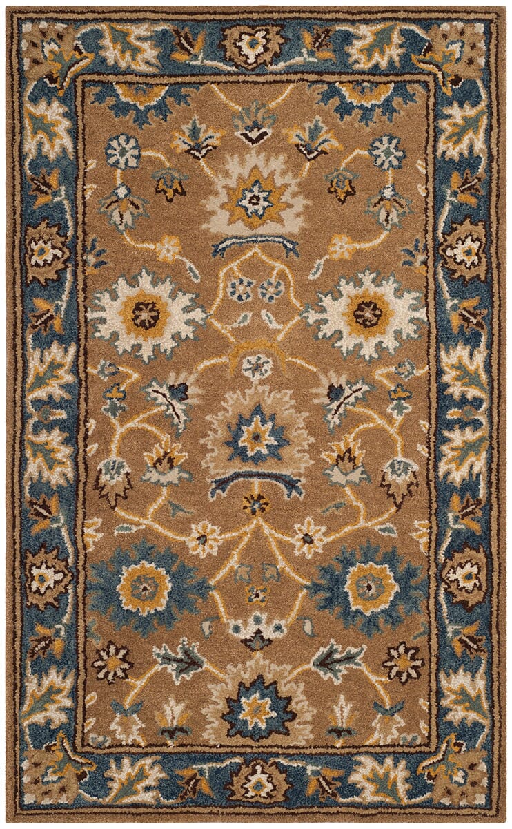Safavieh Heritage Hg652A Camel / Blue Rugs - Safavieh - hg652a - 2