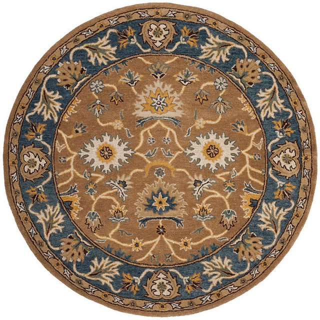 Safavieh Heritage Hg652A Camel / Blue Rugs - Safavieh - hg652a - 6r