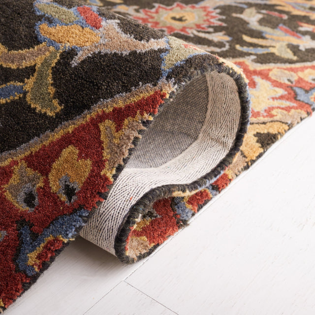 Safavieh Heritage Hg653H Charcoal/Red Rug - Safavieh - hg653h - 3