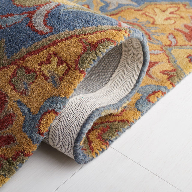 Safavieh Heritage Hg653M Navy/Gold Rug - Safavieh - hg653m - 3