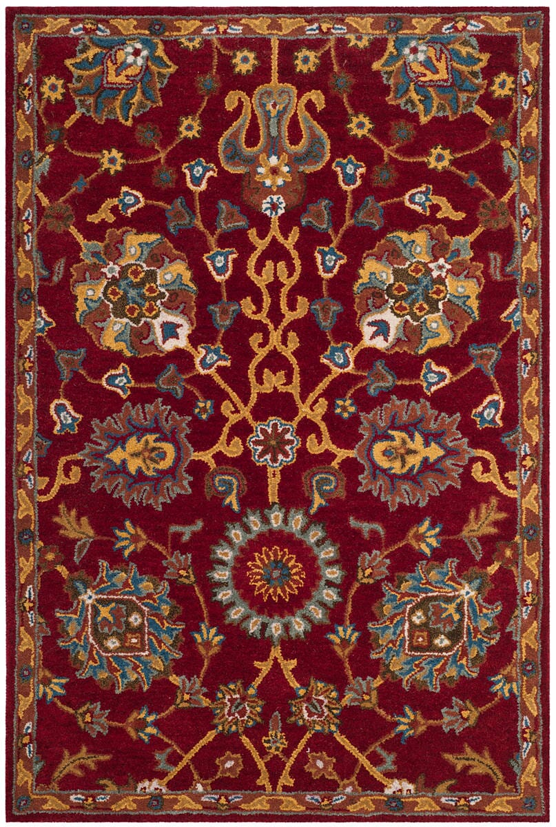 Safavieh Heritage Hg655A Red Rugs - Safavieh - hg655a - 6r