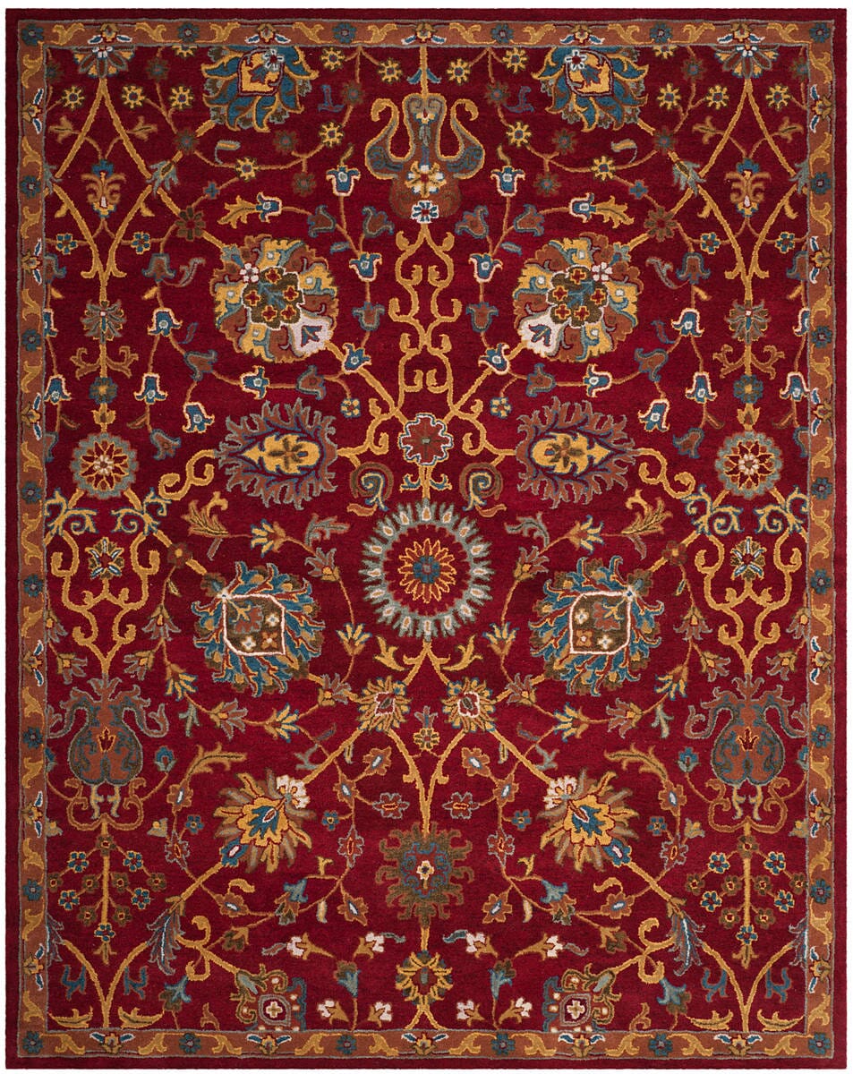 Safavieh Heritage Hg655A Red Rugs - Safavieh - hg655a - 6r