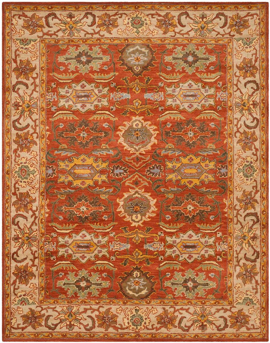 Safavieh Heritage Hg734D Rust / Beige Rugs - Safavieh - hg734d - 6r
