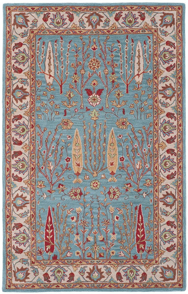 Safavieh Heritage Hg735A Blue / Ivory Rugs - Safavieh - hg735a - 2