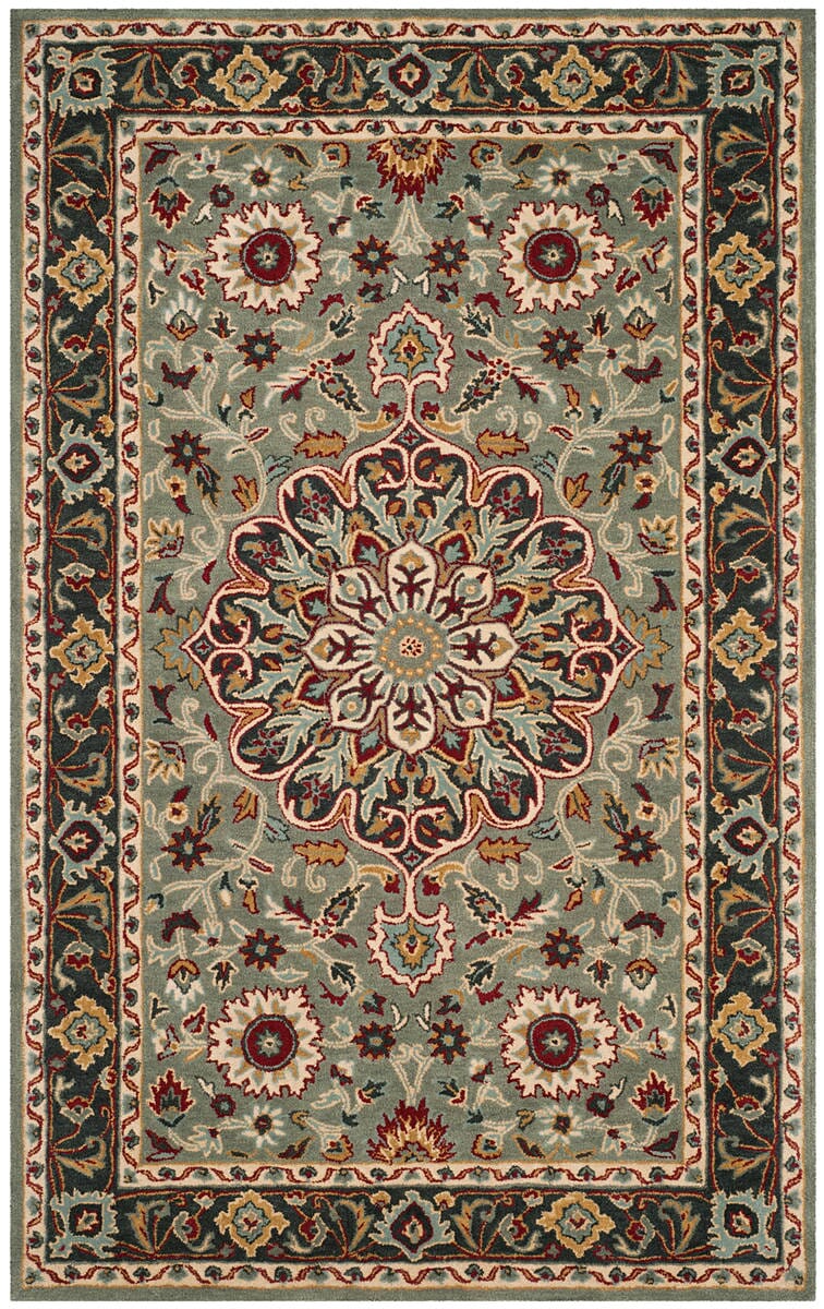 Safavieh Heritage Hg736A Grey / Charcoal Rugs - Safavieh - hg736a - 2