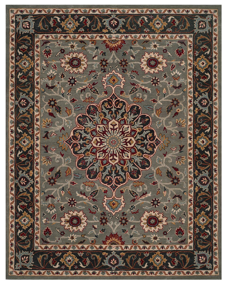 Safavieh Heritage Hg736A Grey / Charcoal Rugs - Safavieh - hg736a - 6r