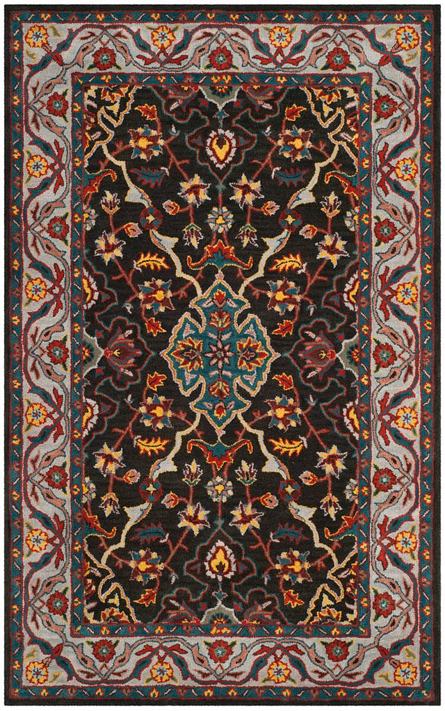 Safavieh Heritage Hg737A Charcoal / Ivory Rugs - Safavieh - hg737a - 2